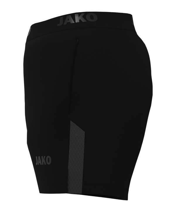 JAKO Power Laufshort Damen Schwarz F800 - schwarz