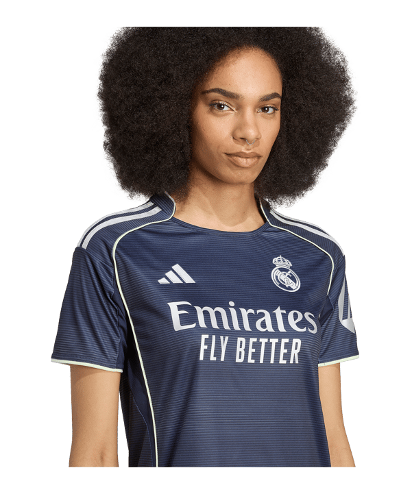 adidas Real Madrid Trikot Away 2025/2026 Damen Blau - blau