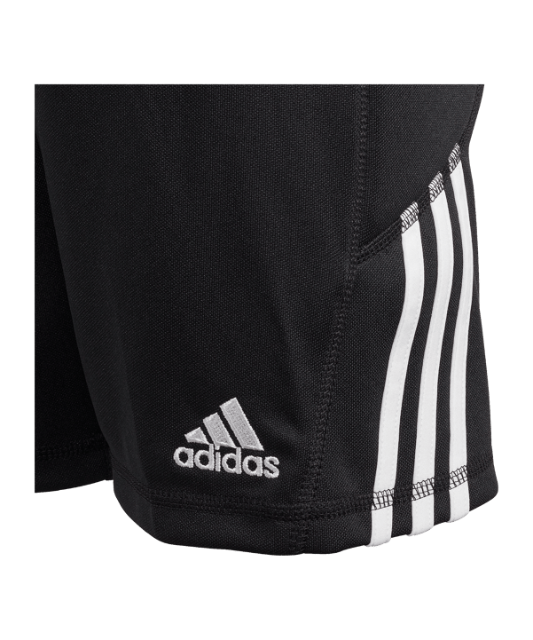 adidas Tierro Torwartshort Kids Schwarz - schwarz