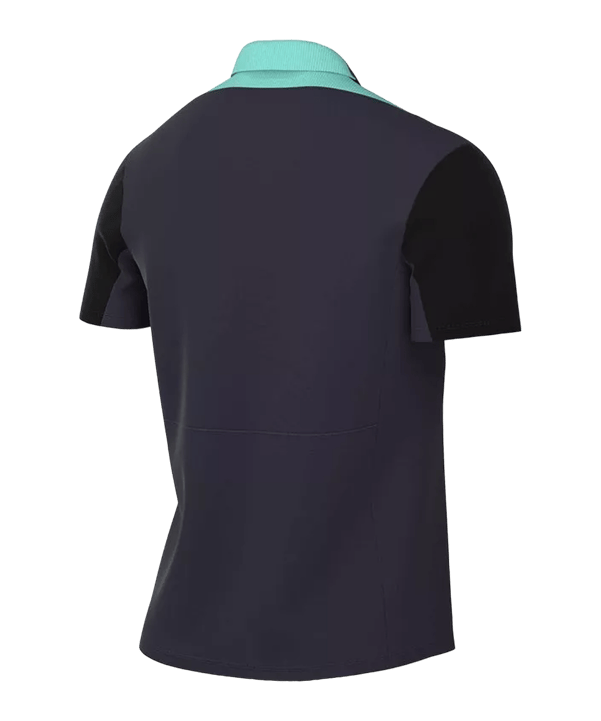 Nike Academy Pro 24 Poloshirt Blau Schwarz F453 - blau