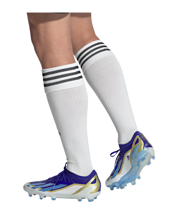 adidas X Crazyfast Elite FG Messi SPARK GEN10S Blau Blau Weiss - blau