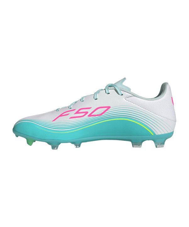 adidas F50 League FG/MG Messi Aurora Radiante Weiß - weiss