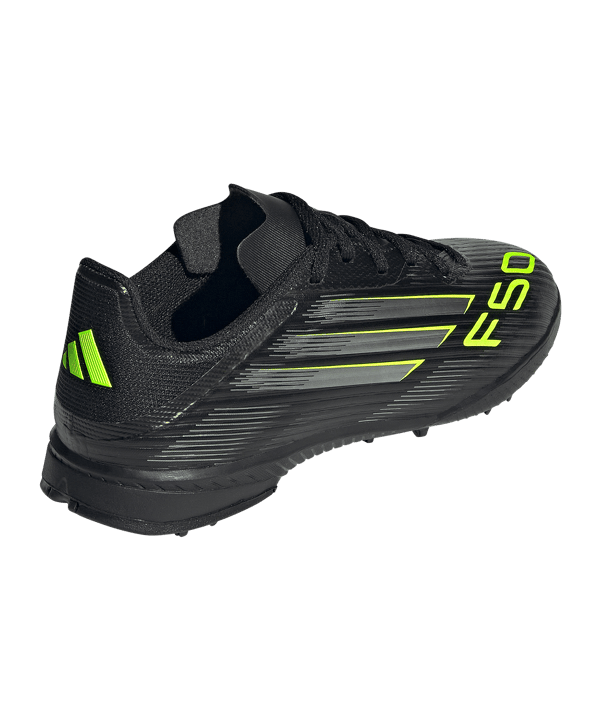 adidas F50 League TF Electric Stealth Kids Schwarz - schwarz