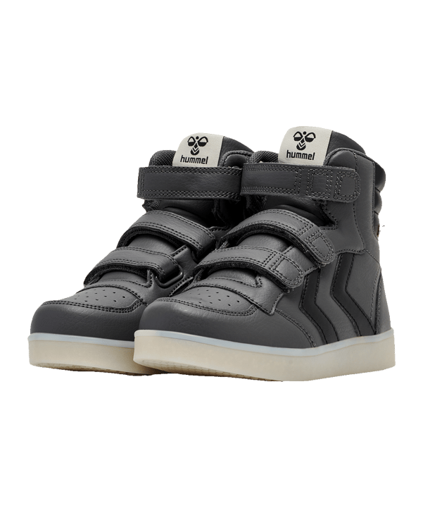 Hummel Stadil Flash Sneaker Kids Grau F1525 - grau