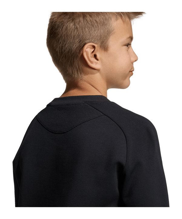 adidas Tiro Travel Sweatshirt Kids Schwarz - schwarz