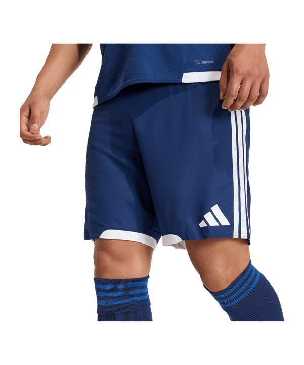 adidas Tiro 26 Short Dunkelblau - weiss