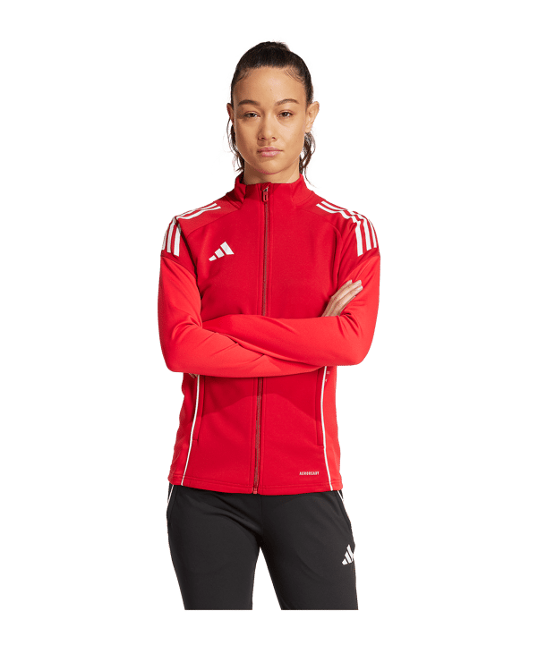 adidas Tiro 25 Competition Trainingsjacke Damen Rot - rot