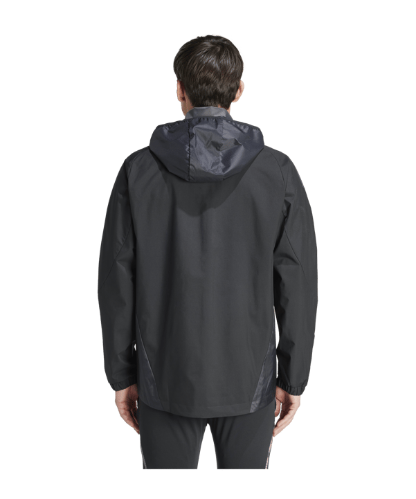 adidas Tiro 24 Competition Allwetterjacke Schwarz - schwarz