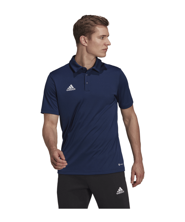 adidas Entrada 22 Poloshirt Blau - blau