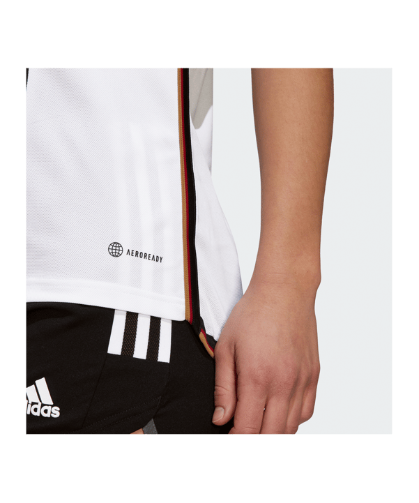 adidas DFB Deutschland Trikot Home WM 2022 Damen Weiss - weiss
