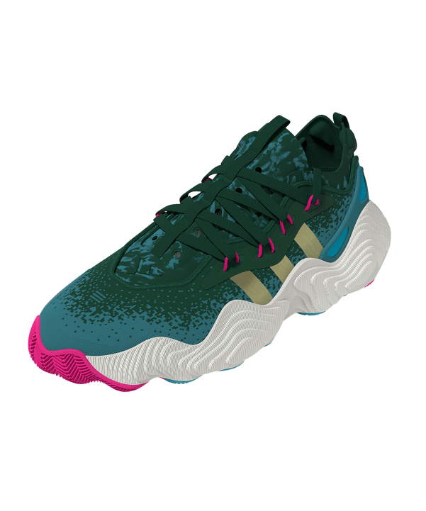 adidas Trae Young 3 Grün Gold - gruen