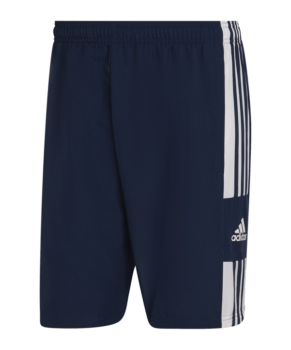 adidas Squadra 21 Short Dunkelblau Weiss - blau