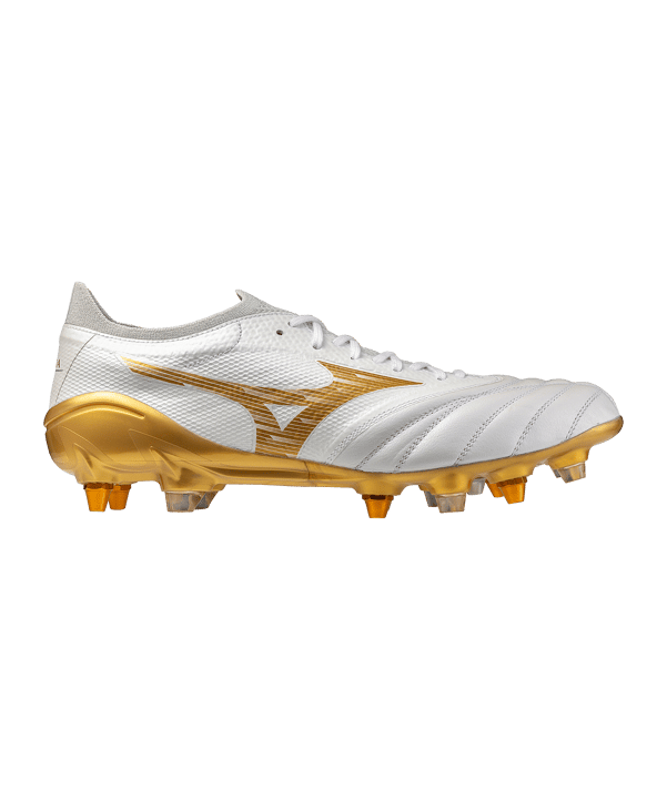 Mizuno Morelia Neo IV B Elite Mix SG Bright Gold Weiß F50 - weiss