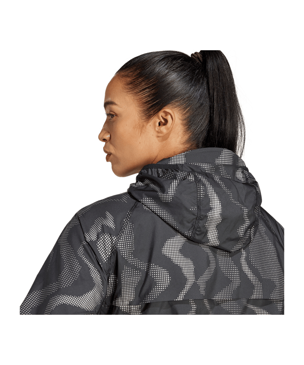 adidas Ult Prem Jacke Damen Schwarz - schwarz