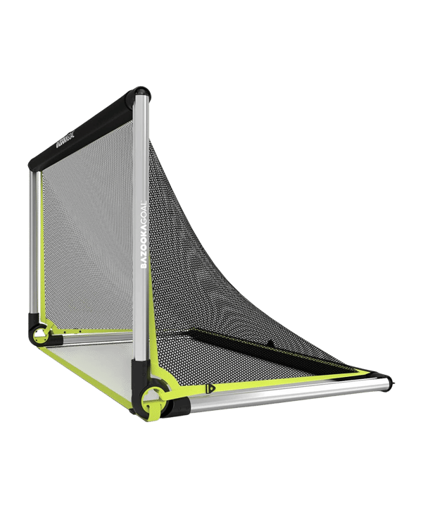 BAZOOKAGOAL ALUMINIUM Teleskoptor | 150x90cm Tor Schwarz - schwarz