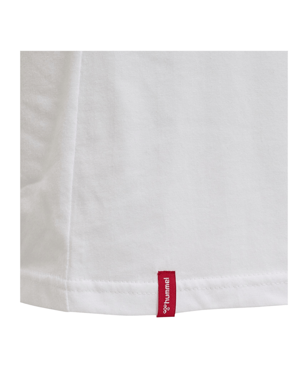 Hummel hmlRED Basic T-Shirt Damen Weiss F9001 - weiss