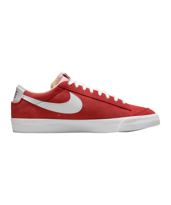 Nike Blazer Low 77 Rot Weiss F600 - rot