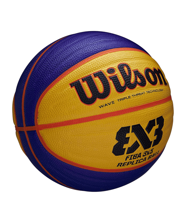 Wilson Fiba 3X3 RBR Basketball Orange - orange