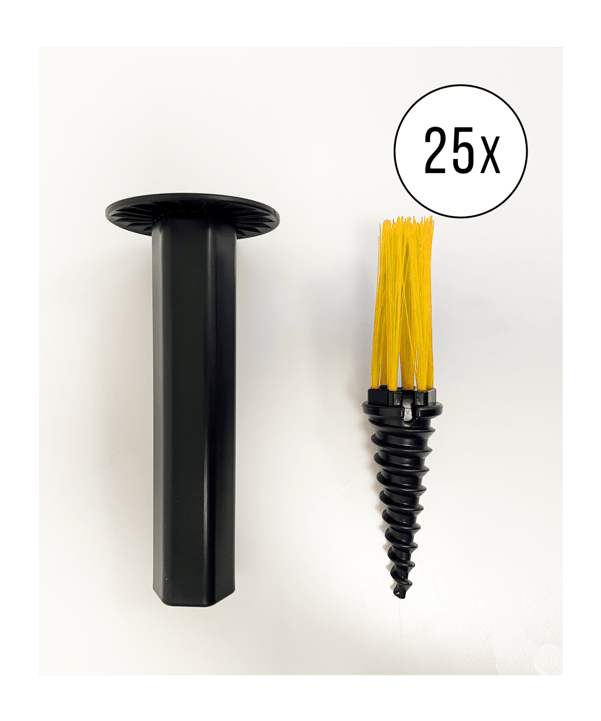 Cawila Einmesshilfe PITCH 25er Set Gelb - gelb