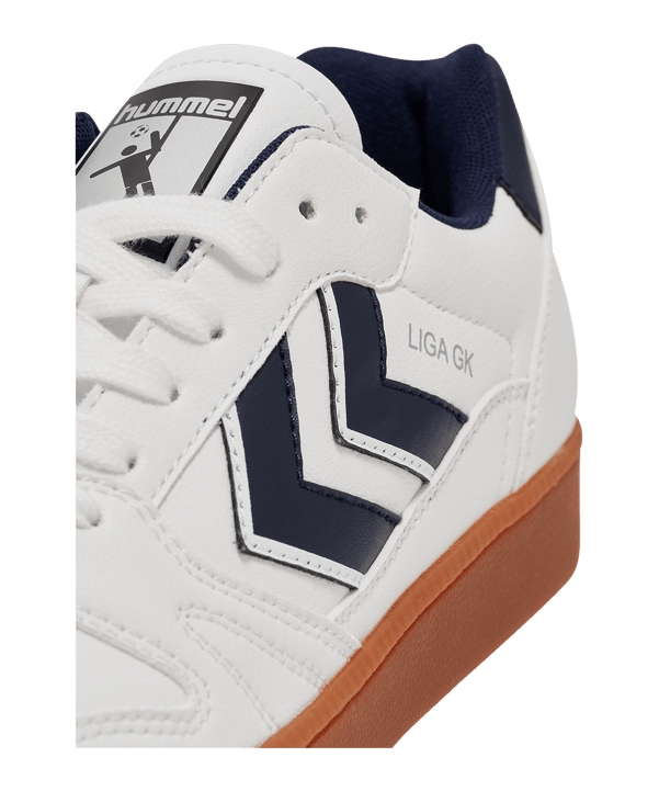 Hummel Liga Gk Schuh Weiss F9103 - weiss