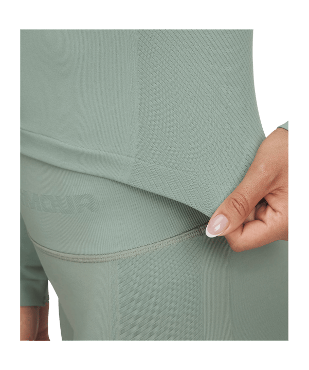 Under Armour Vanish Seamless T-Shirt Damen Grün F348 - gruen