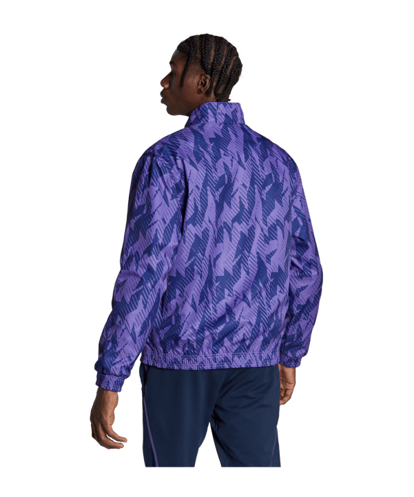 adidas Argentinien Anthem Jacke Blau - blau