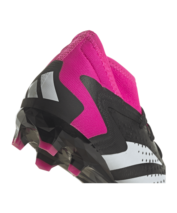 adidas Predator Accuracy.1 FG Own Your Football Kids Schwarz Weiss Pink - schwarz