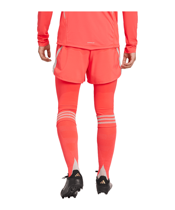 adidas Tiro 25 Pro Torwarthose Rot - rot