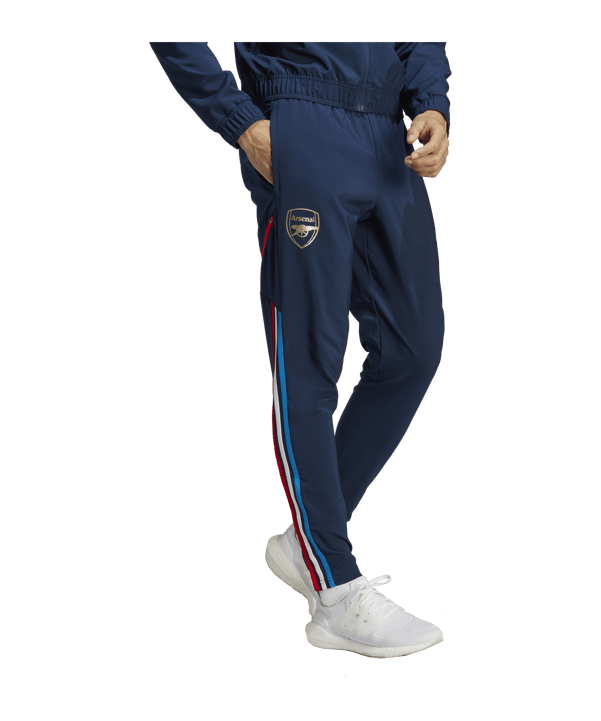 adidas FC Arsenal London Prematch Hose 2022/2023 Blau - blau