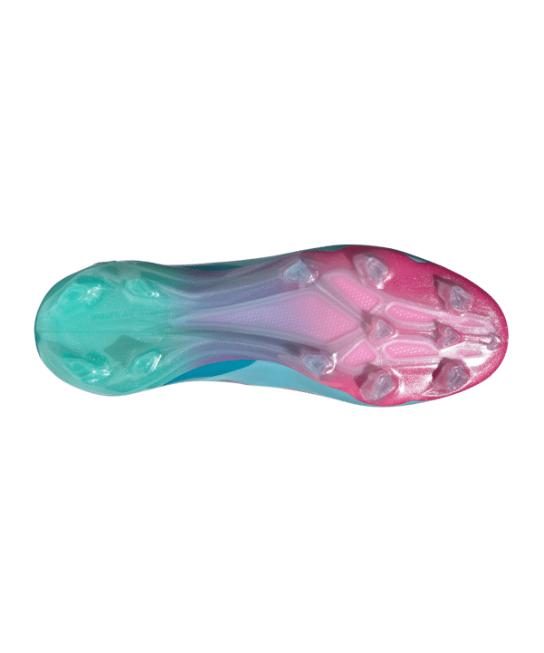 adidas X Crazyfast.1 FG Messi Bienvenido a Miami Türkis Pink Blau - tuerkis