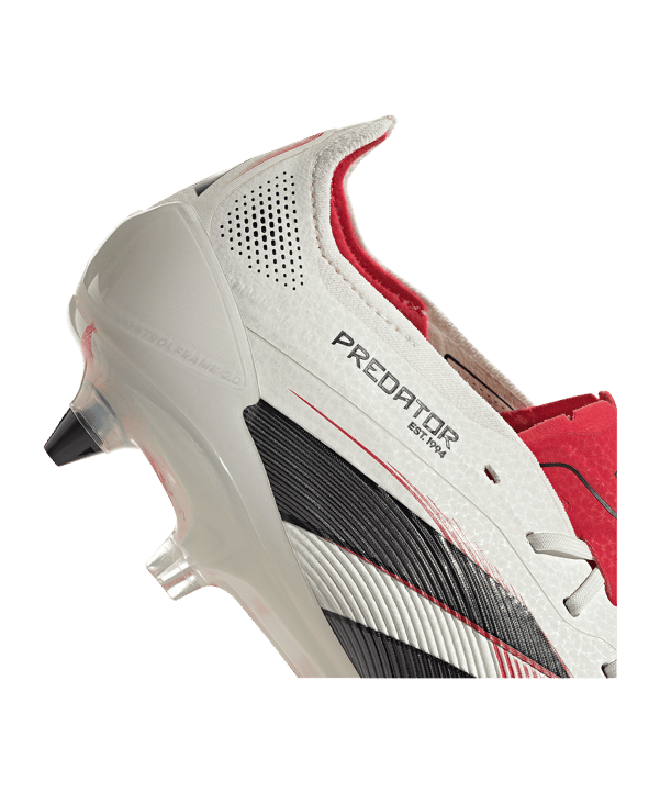 adidas Predator Elite SG Champagne Weiss Schwarz - weiss
