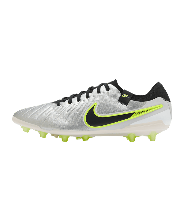 Nike Tiempo Legend X Pro AG-Pro Mad Voltage Silber Schwarz F001 - silber