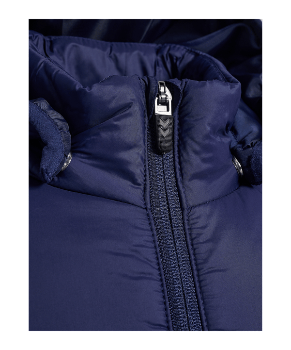 Hummel Go Quilted Kapuzenjacke Kids Blau F7026 - blau