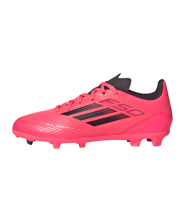 adidas F50 League FG/MG Vivid Horizon Kids Pink Schwarz - rosa