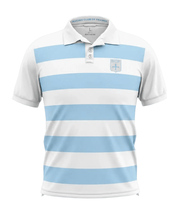 Racing Omnisport Club Polo Enfants Blanc - blanc