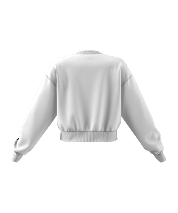 adidas Originals sweatshirt t-shirt Dames Weiß - wit
