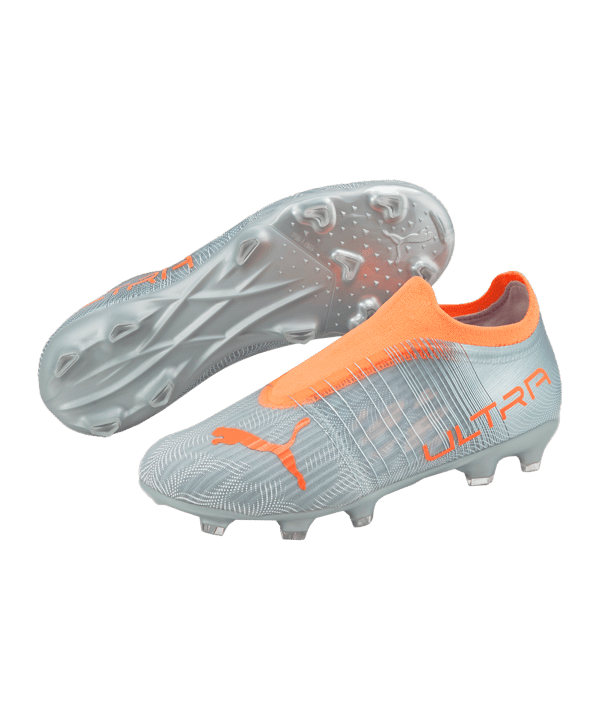 PUMA ULTRA 3.4 Instinct FG/AG Kids Silber F01 - silber