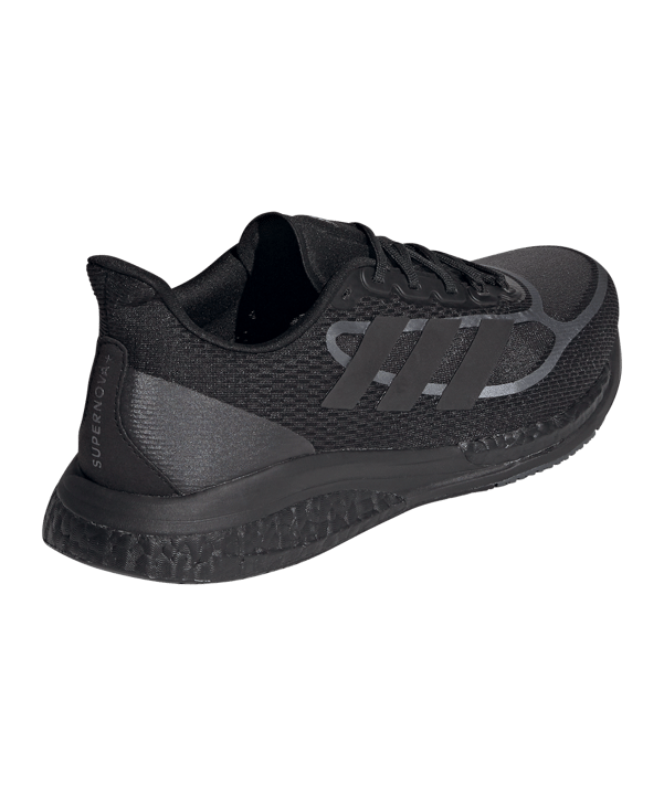 adidas Supernova+ Running Schwarz Silber - schwarz