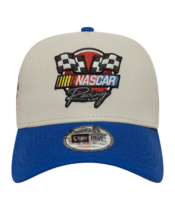 New Era Nascar Flag 9Forty Cap Weiß - weiss