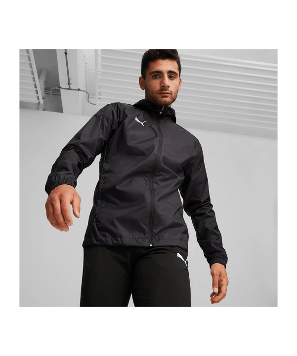 PUMA teamFINAL Allwetterjacke Schwarz F03 - schwarz