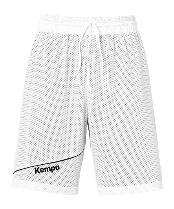 Kempa Reversible Shorts Schwarz Weiss F01 - schwarz