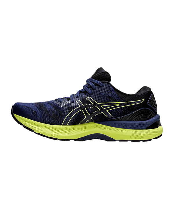 Asics Gel-Nimbus 23 Running Blau Gelb F407 - blau