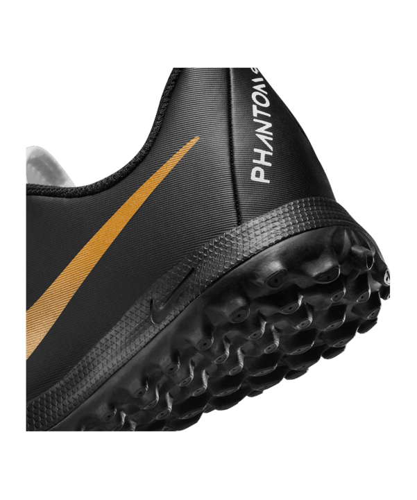 Nike Jr Phantom GX II Academy TF Kids Mad Ready Weiss Schwarz Gold F100 - weiss