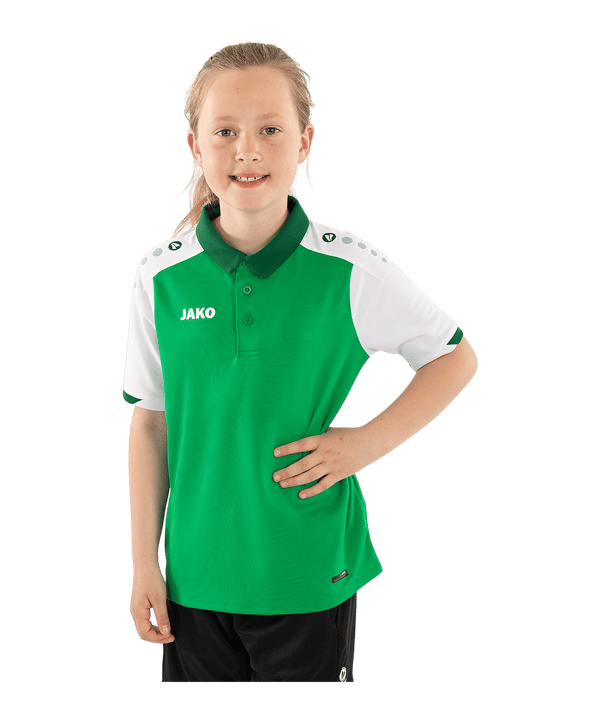 JAKO Dynamic Polo Kids Grün F204 - gruen