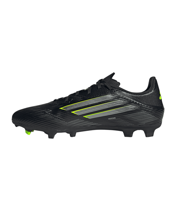 adidas F50 League FG/MG Electric Stealth Schwarz - schwarz