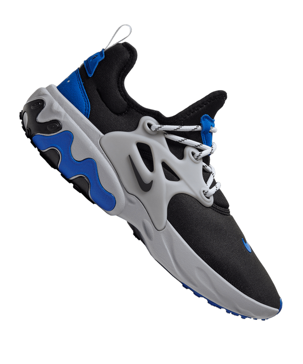 Nike React Presto Sneaker Schwarz Blau F005 - schwarz