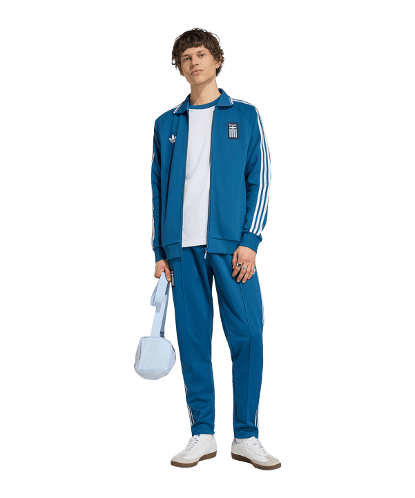 adidas EPO Griechenland Anthem Jacke 2026 Blau - blau