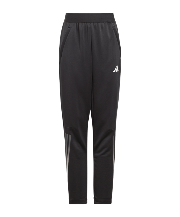 adidas Train Icons Trainingshose Kids Schwarz Grau - schwarz