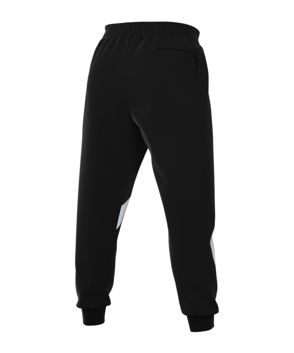 Nike Swoosh Fleece Jogginghose Schwarz Weiss F010 - schwarz