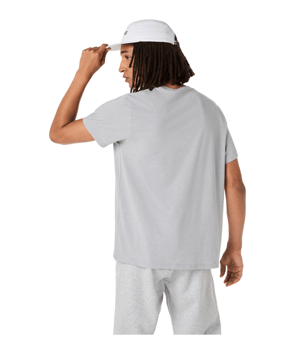 ASICS Spiral Embroidery T-shirt Grigio - grigio